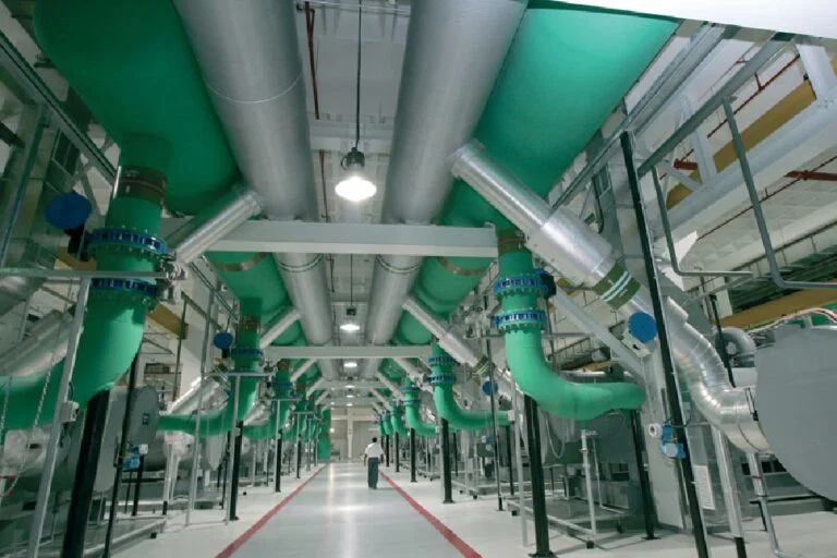 All HVAC Repair technician servicing an HVAC system in Meridian, ID